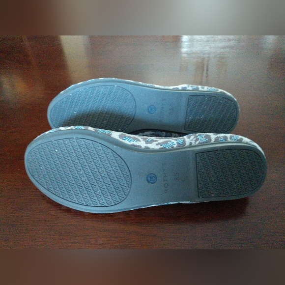 Rothy's The Flat in Gray Spotted leopard print - Picture 7 of 8